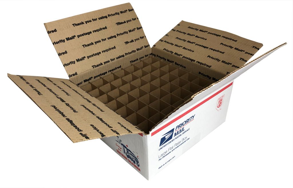 Cardboard Dividers 5 Sets 15" X 10" X 5" High 6 cell B 15-5-02 & B10-5-01 