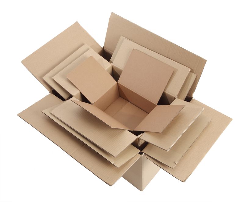 corrugated fiberboard box