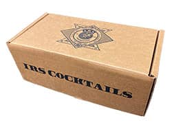 Custom mailer box - IRS Coctails