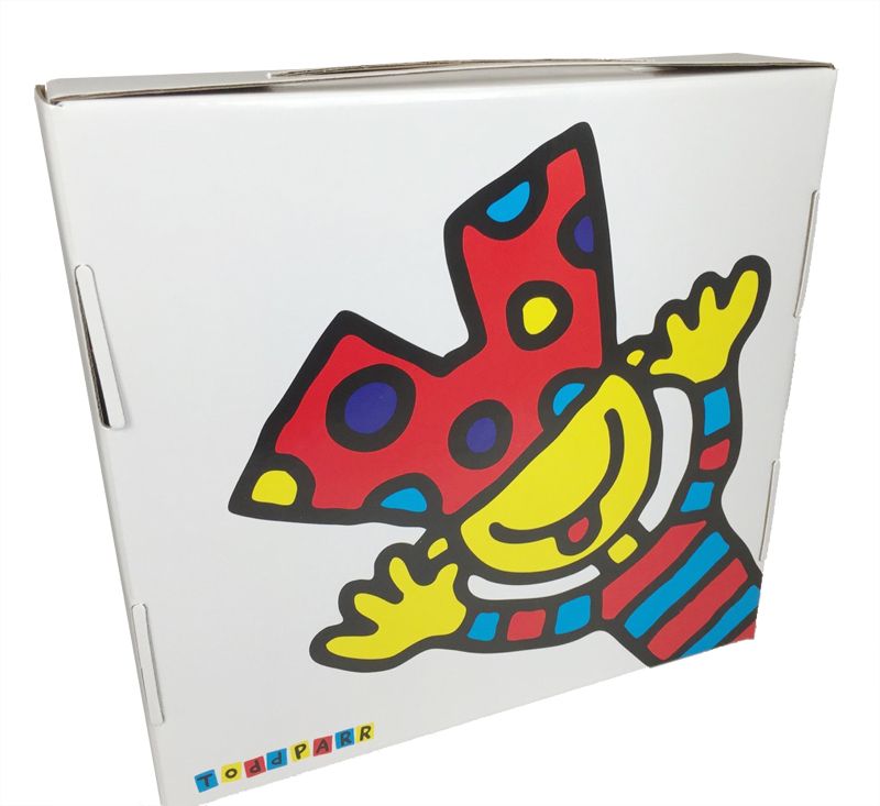 custom suitcase box Todd parr - Design Boxes 