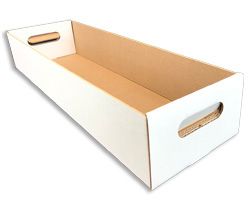 Die cut box tray