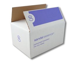 Regular slotted carton Sandal Essence