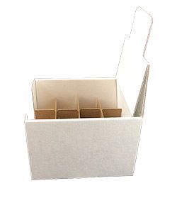 Shipper display box with 12 cells dividers 2 oz