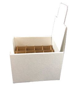 Shipper display box with 12 cells dividers 1 oz