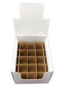 Shipper display box with 12 cells dividers 1 oz