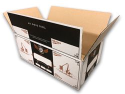 Custom shipping box