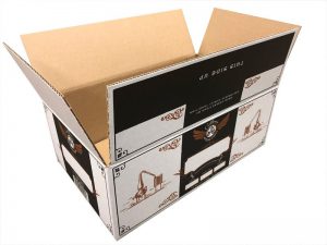 Custom shipping box